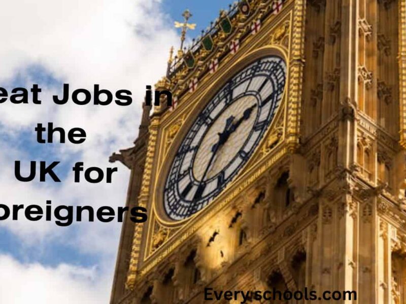 Jobs in UK for foreigners