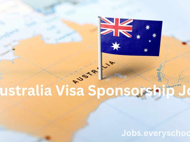 Australia Visa Sponsorship Jobs